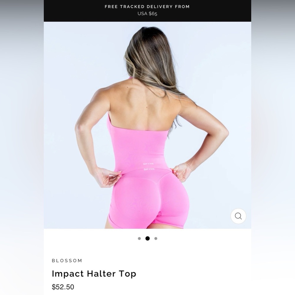 DFYNE Women's blossom Athletic Shorts and Top